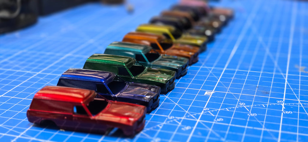 TUTORIAL : Painting Candy Colours