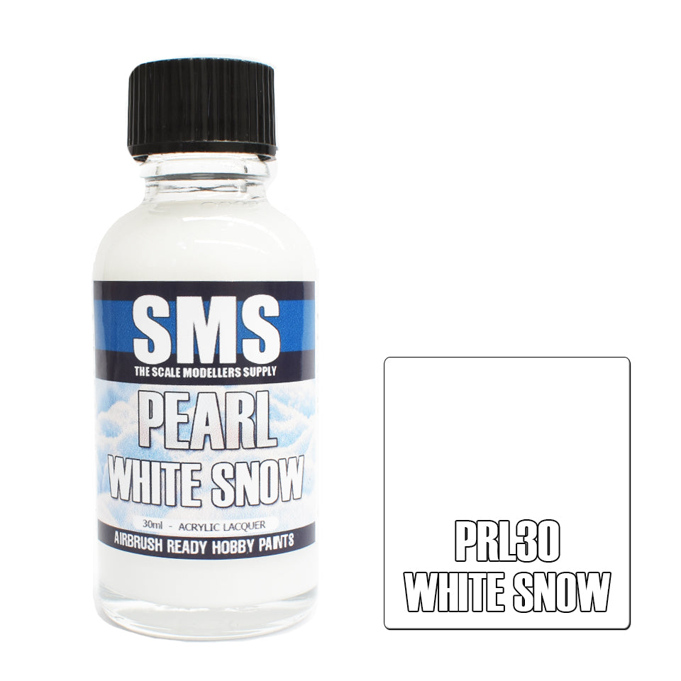 Pearl WHITE SNOW 30ml – The Scale Modellers Supply