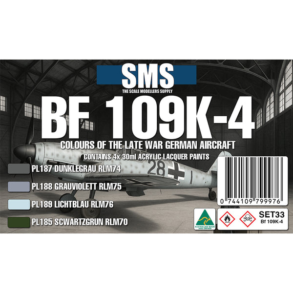 Bf109 K-4 Colour Set