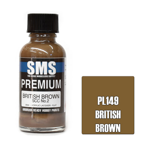 Premium BRITISH BROWN SCC No.2 30ml