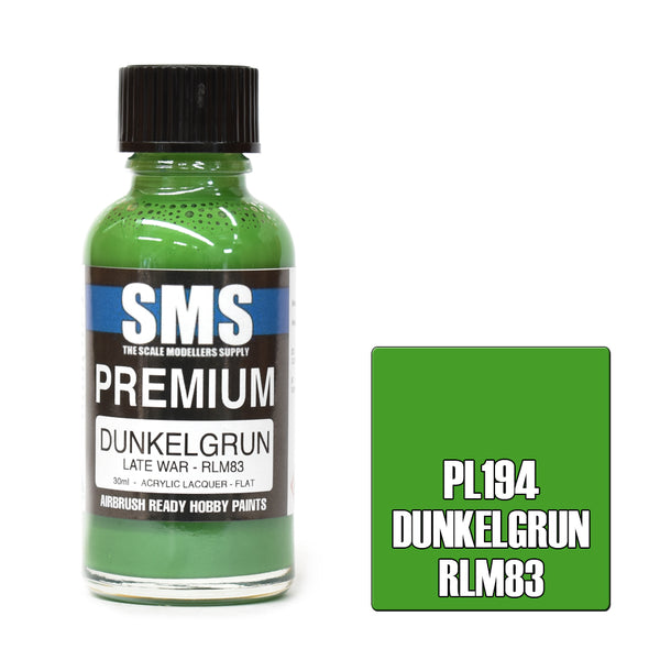 Premium DUNKELGRUN RLM83 LATE WAR 30ml