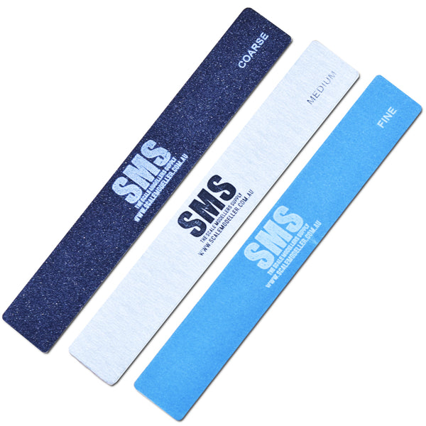SANDING STICKS 3pc (MIXED GRITS)