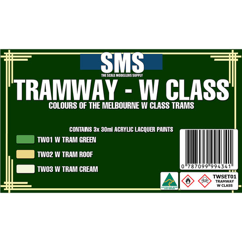 TRAMWAY - W CLASS Colour Set