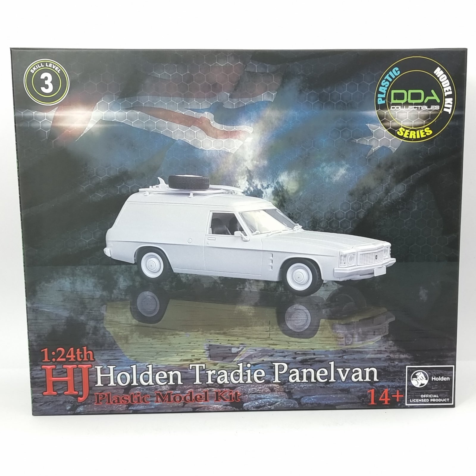 1/24 HJ Holden 'Tradie' Panel Van Model Kit