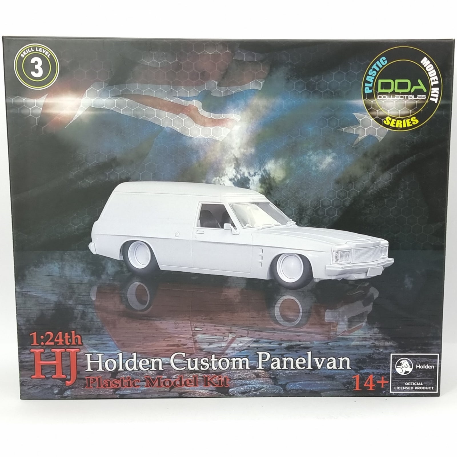 1/24 HJ Holden Slammed Panel Van Model Kit