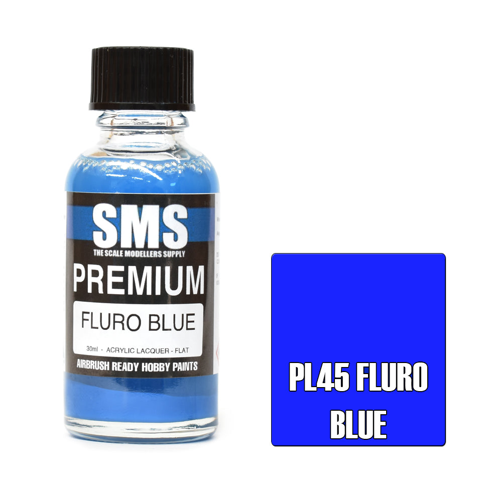 Premium FLURO BLUE 30ml – The Scale Modellers Supply