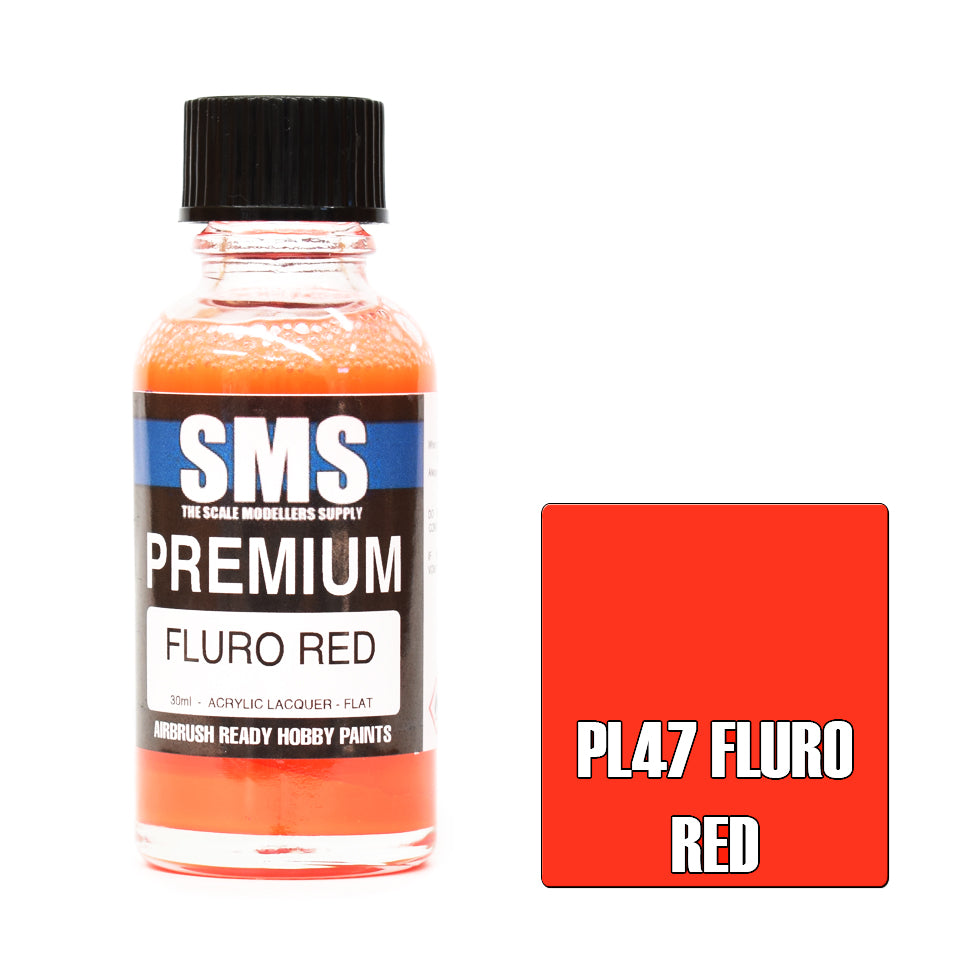Premium FLURO RED 30ml – The Scale Modellers Supply