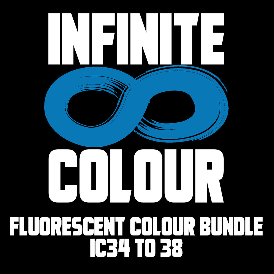 Infinite Colour 20ml FLUORESCENT COLOUR COLLECTION 5pc