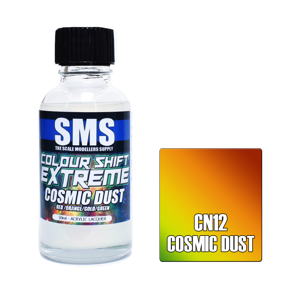 Colour Shift Extreme COSMIC DUST (RED/ORANGE/GOLD/GREEN) 30ml