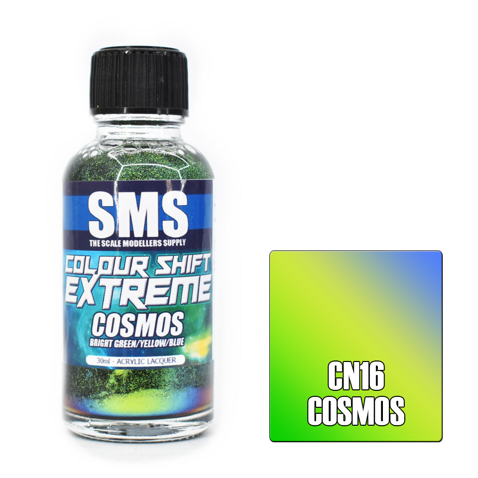 Colour Shift Extreme COSMOS (BRIGHT GREEN/YELLOW/BLUE) 30ml – The Scale ...