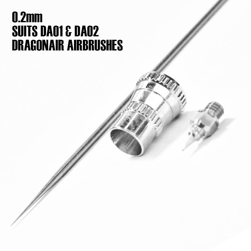 DragonAir Airbrush 0.2mm NOZZLE KIT