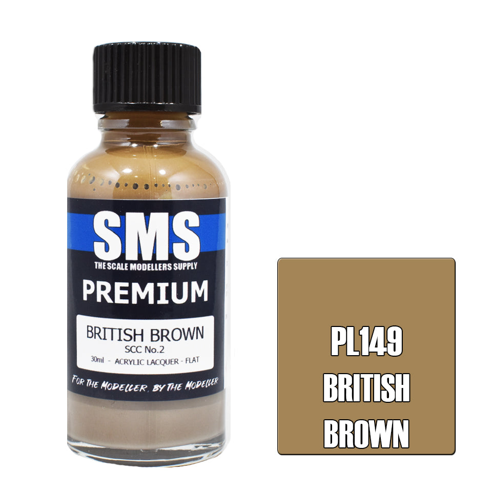 Premium BRITISH BROWN SCC No.2 30ml
