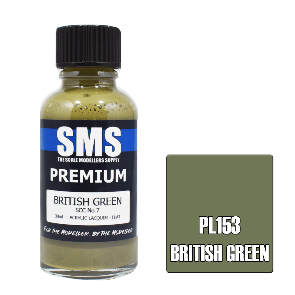 Premium BRITISH GREEN SCC No.7 30ml