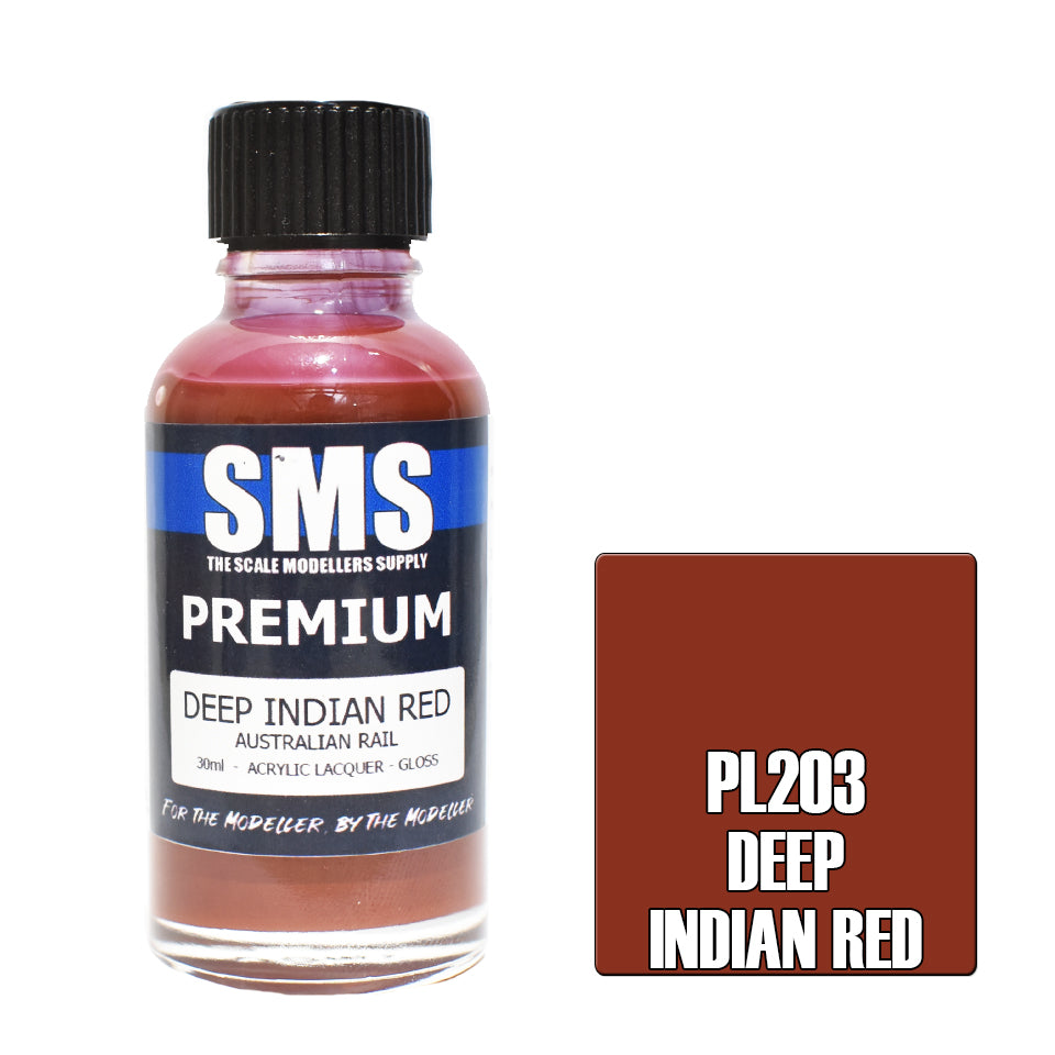 Premium DEEP INDIAN RED (AUSTRALIAN RAIL) 30ml