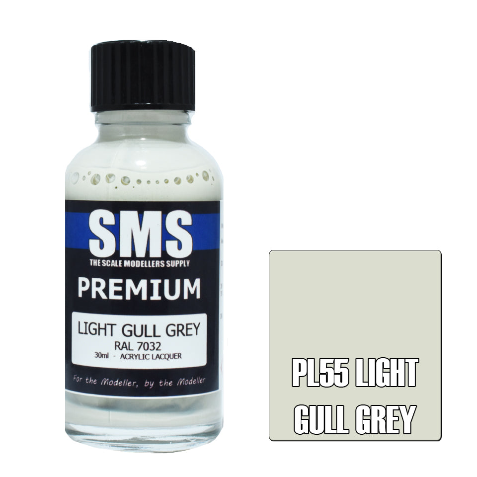 Premium LIGHT GULL GREY RAL7032 30ml