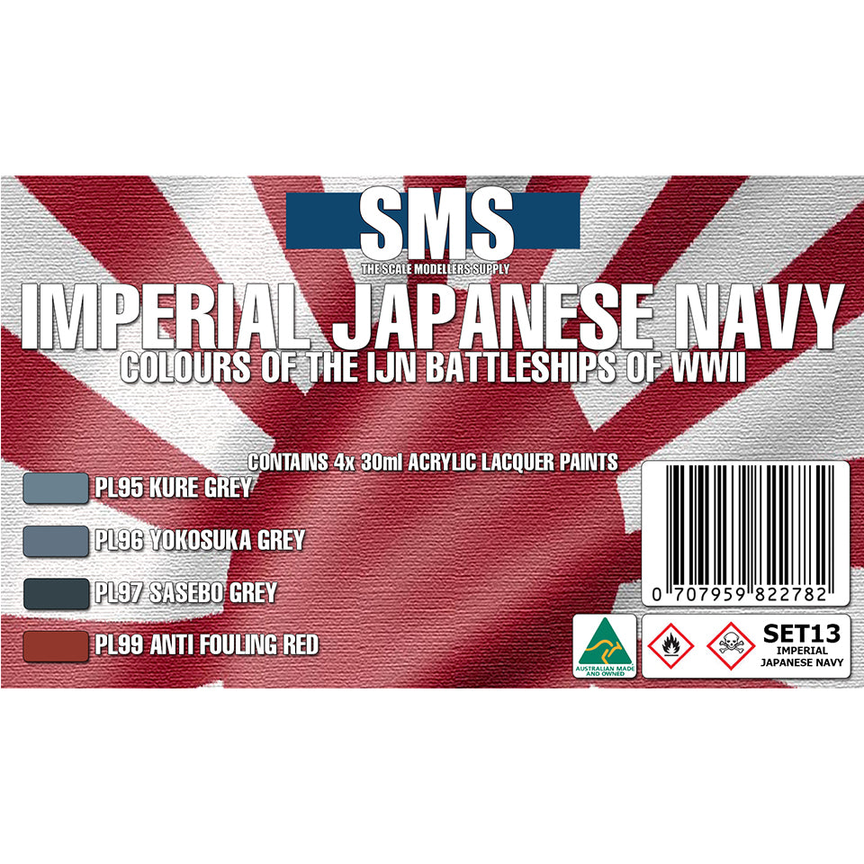 IMPERIAL JAPANESE NAVY Colour Set