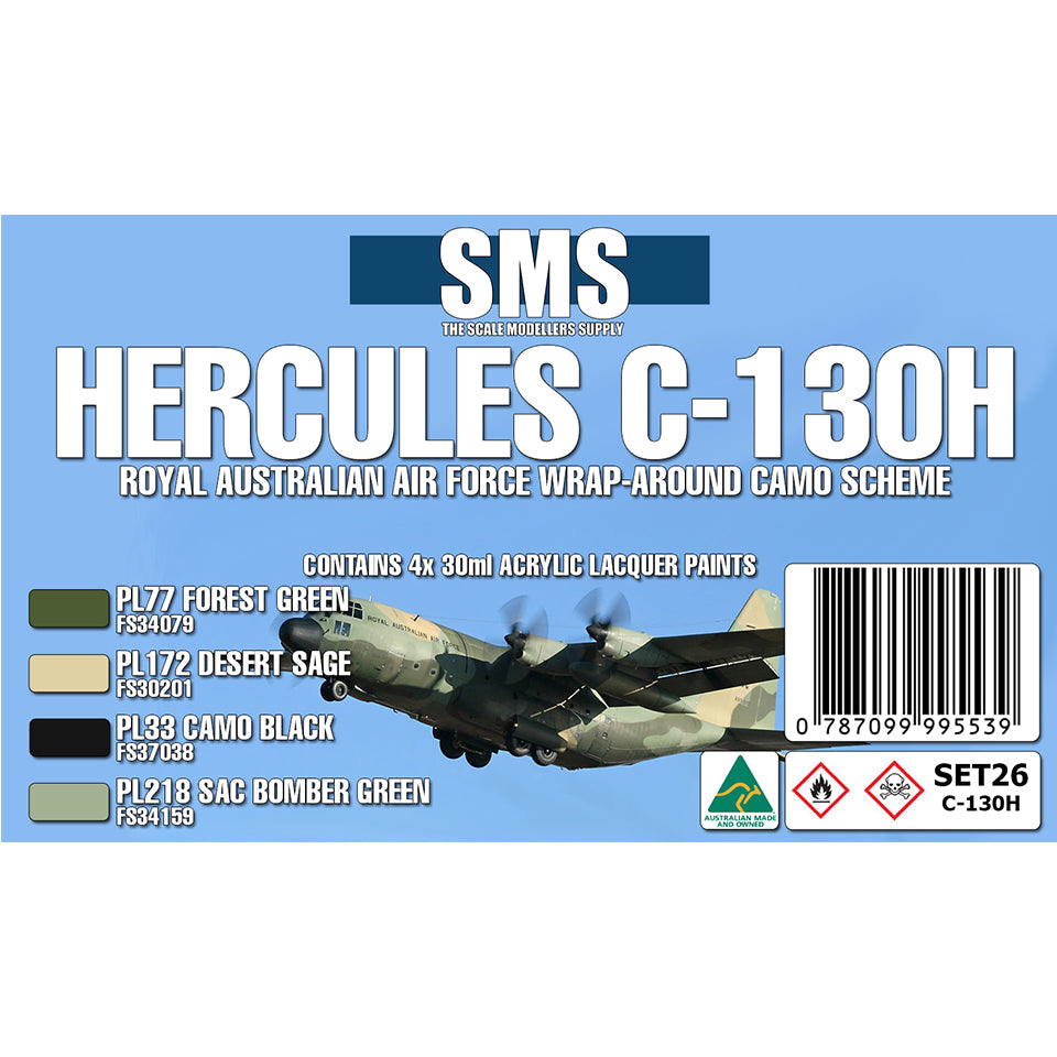 RAAF HERCULES C-130H Colour Set