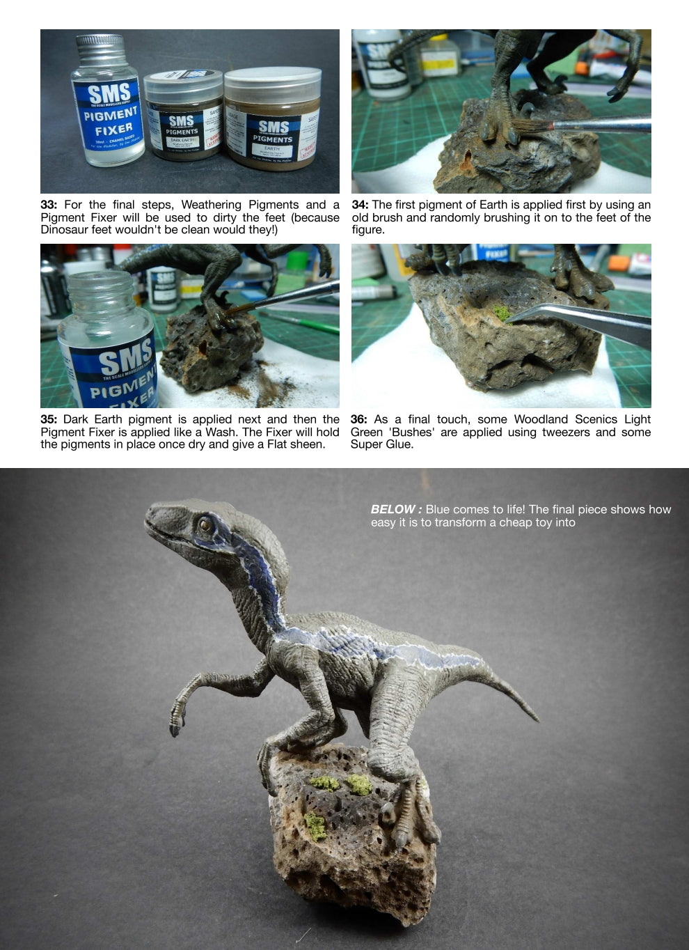 Dinosaur Modelling - Bringing the Past Back to Life