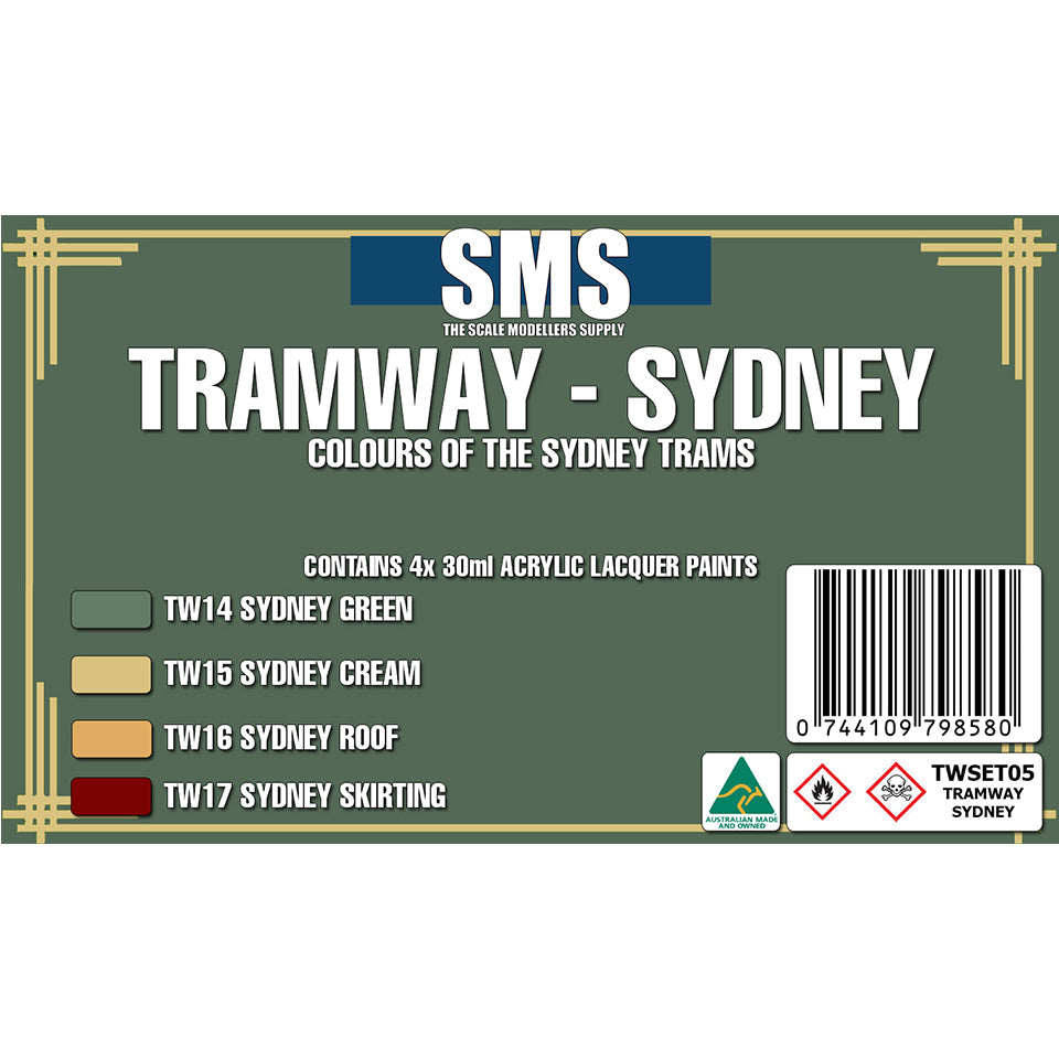 TRAMWAY - SYDNEY Colour Set