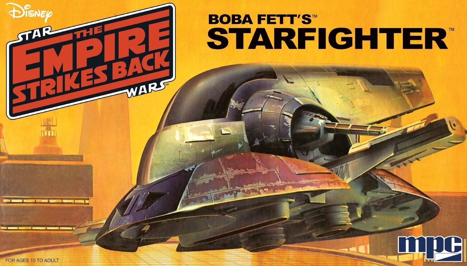 MPC 1/72 STAR WARS: BOBA FETT'S STARFIGHTER MODEL KIT