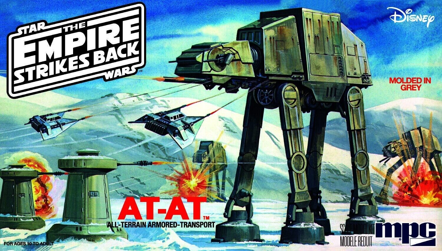 MPC 1/100 STAR WARS: THE EMPIRE STRIKES BACK AT-AT PLASTIC MODEL KIT
